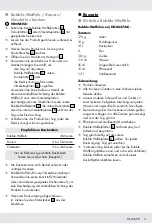 Preview for 12 page of Silvercrest 331287 1907 Operation And Safety Notes