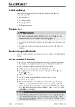 Предварительный просмотр 9 страницы Silvercrest 331321_1907 Operating Instructions Manual