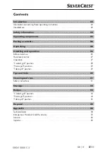 Предварительный просмотр 24 страницы Silvercrest 331321_1907 Operating Instructions Manual