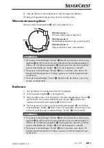 Предварительный просмотр 72 страницы Silvercrest 331321_1907 Operating Instructions Manual