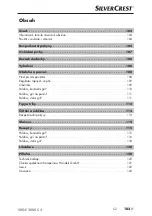 Предварительный просмотр 106 страницы Silvercrest 331321_1907 Operating Instructions Manual