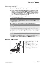 Предварительный просмотр 134 страницы Silvercrest 331321_1907 Operating Instructions Manual