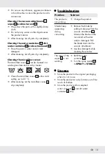 Предварительный просмотр 12 страницы Silvercrest 331391 1907 Assembly, Operating And Safety Instructions