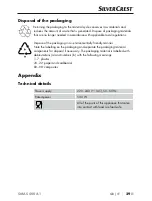 Предварительный просмотр 32 страницы Silvercrest 331449_1907 Operating Instructions Manual