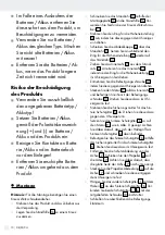 Preview for 10 page of Silvercrest 331472 1907 Assembly, Operating And Safety Instructions