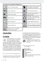 Preview for 36 page of Silvercrest 331472 1907 Assembly, Operating And Safety Instructions