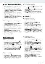 Preview for 41 page of Silvercrest 331472 1907 Assembly, Operating And Safety Instructions