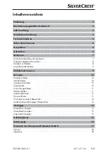 Предварительный просмотр 4 страницы Silvercrest 331510 2001 Operating Instructions Manual