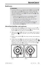 Предварительный просмотр 10 страницы Silvercrest 331510 2001 Operating Instructions Manual