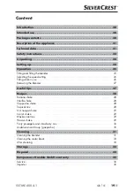 Предварительный просмотр 22 страницы Silvercrest 331510 2001 Operating Instructions Manual