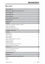 Предварительный просмотр 80 страницы Silvercrest 331510 2001 Operating Instructions Manual