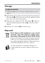 Preview for 18 page of Silvercrest 331891_1907 Operating Instructions Manual