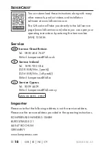 Preview for 21 page of Silvercrest 331891_1907 Operating Instructions Manual