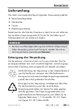 Preview for 42 page of Silvercrest 331891_1907 Operating Instructions Manual