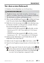 Preview for 50 page of Silvercrest 331891_1907 Operating Instructions Manual