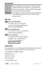 Предварительный просмотр 57 страницы Silvercrest 331891_1907 Operating Instructions Manual