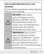 Предварительный просмотр 6 страницы Silvercrest 332301 2001 Operation And Safety Notes