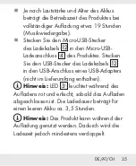 Предварительный просмотр 24 страницы Silvercrest 332301 2001 Operation And Safety Notes