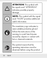 Предварительный просмотр 49 страницы Silvercrest 332301 2001 Operation And Safety Notes