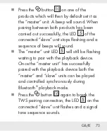 Предварительный просмотр 72 страницы Silvercrest 332301 2001 Operation And Safety Notes