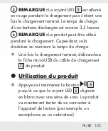 Предварительный просмотр 102 страницы Silvercrest 332301 2001 Operation And Safety Notes