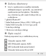 Предварительный просмотр 174 страницы Silvercrest 332301 2001 Operation And Safety Notes