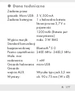 Предварительный просмотр 176 страницы Silvercrest 332301 2001 Operation And Safety Notes