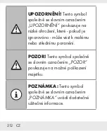 Предварительный просмотр 211 страницы Silvercrest 332301 2001 Operation And Safety Notes