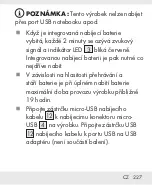 Предварительный просмотр 226 страницы Silvercrest 332301 2001 Operation And Safety Notes