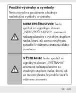 Предварительный просмотр 248 страницы Silvercrest 332301 2001 Operation And Safety Notes