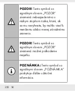 Предварительный просмотр 249 страницы Silvercrest 332301 2001 Operation And Safety Notes