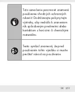 Предварительный просмотр 250 страницы Silvercrest 332301 2001 Operation And Safety Notes