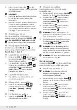 Preview for 16 page of Silvercrest 332385 2001 Operation And Safety Notes