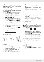 Preview for 35 page of Silvercrest 332385 2001 Operation And Safety Notes