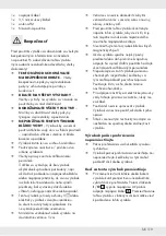 Preview for 121 page of Silvercrest 332385 2001 Operation And Safety Notes