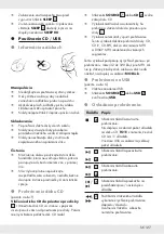 Preview for 129 page of Silvercrest 332385 2001 Operation And Safety Notes