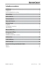 Preview for 4 page of Silvercrest 333403_1907 Operating Instructions Manual