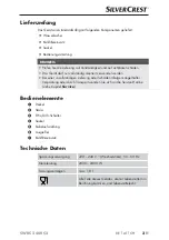 Preview for 6 page of Silvercrest 333403_1907 Operating Instructions Manual