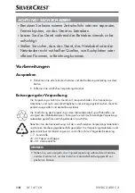 Preview for 9 page of Silvercrest 333403_1907 Operating Instructions Manual