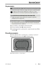 Предварительный просмотр 76 страницы Silvercrest 333407 1907 Operating Instructions Manual