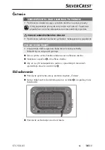 Предварительный просмотр 104 страницы Silvercrest 333407 1907 Operating Instructions Manual