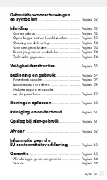 Preview for 51 page of Silvercrest 334270 1907 Operation And Safety Notes