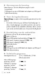 Preview for 54 page of Silvercrest 334270 1907 Operation And Safety Notes