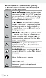 Preview for 94 page of Silvercrest 334270 1907 Operation And Safety Notes