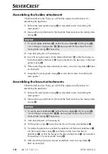 Preview for 11 page of Silvercrest 336980 2001 Operating Instructions Manual