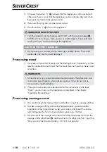 Preview for 13 page of Silvercrest 336980 2001 Operating Instructions Manual