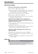 Preview for 15 page of Silvercrest 336980 2001 Operating Instructions Manual