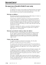 Preview for 19 page of Silvercrest 336980 2001 Operating Instructions Manual