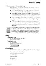 Preview for 40 page of Silvercrest 336980 2001 Operating Instructions Manual