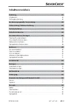 Preview for 44 page of Silvercrest 336980 2001 Operating Instructions Manual